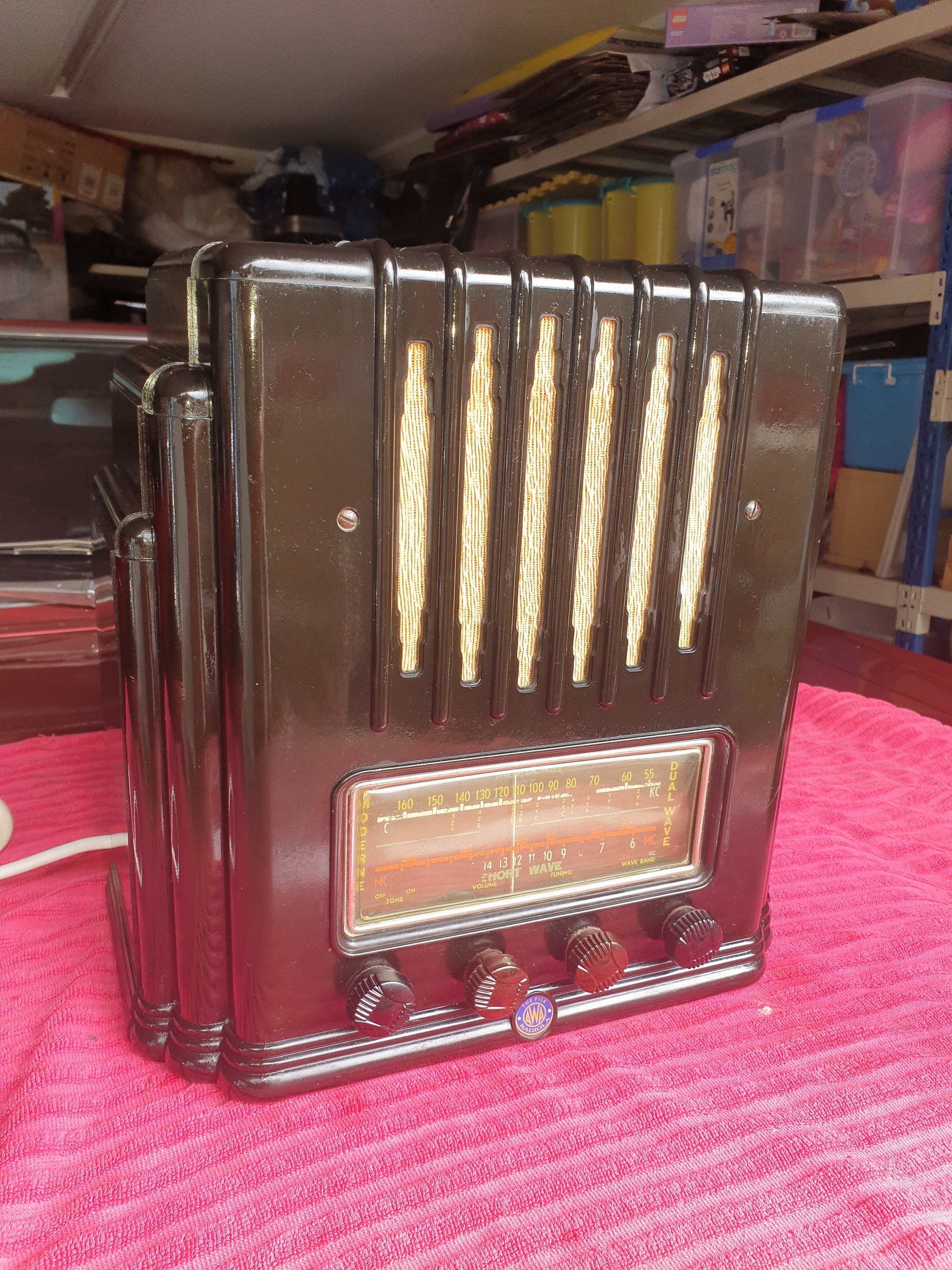 wireless radio vintage