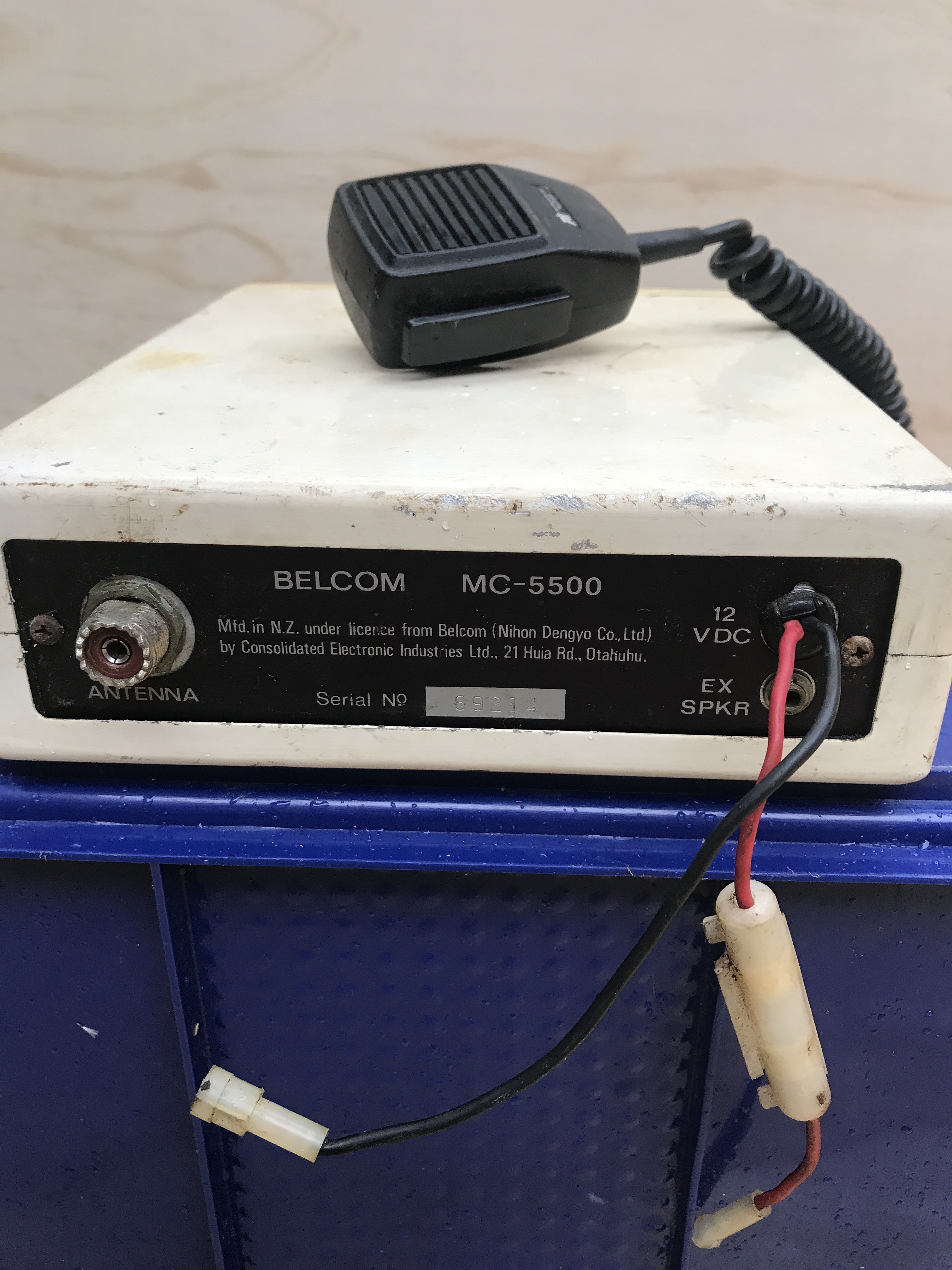 Belcom Marine Radio MC - 5500