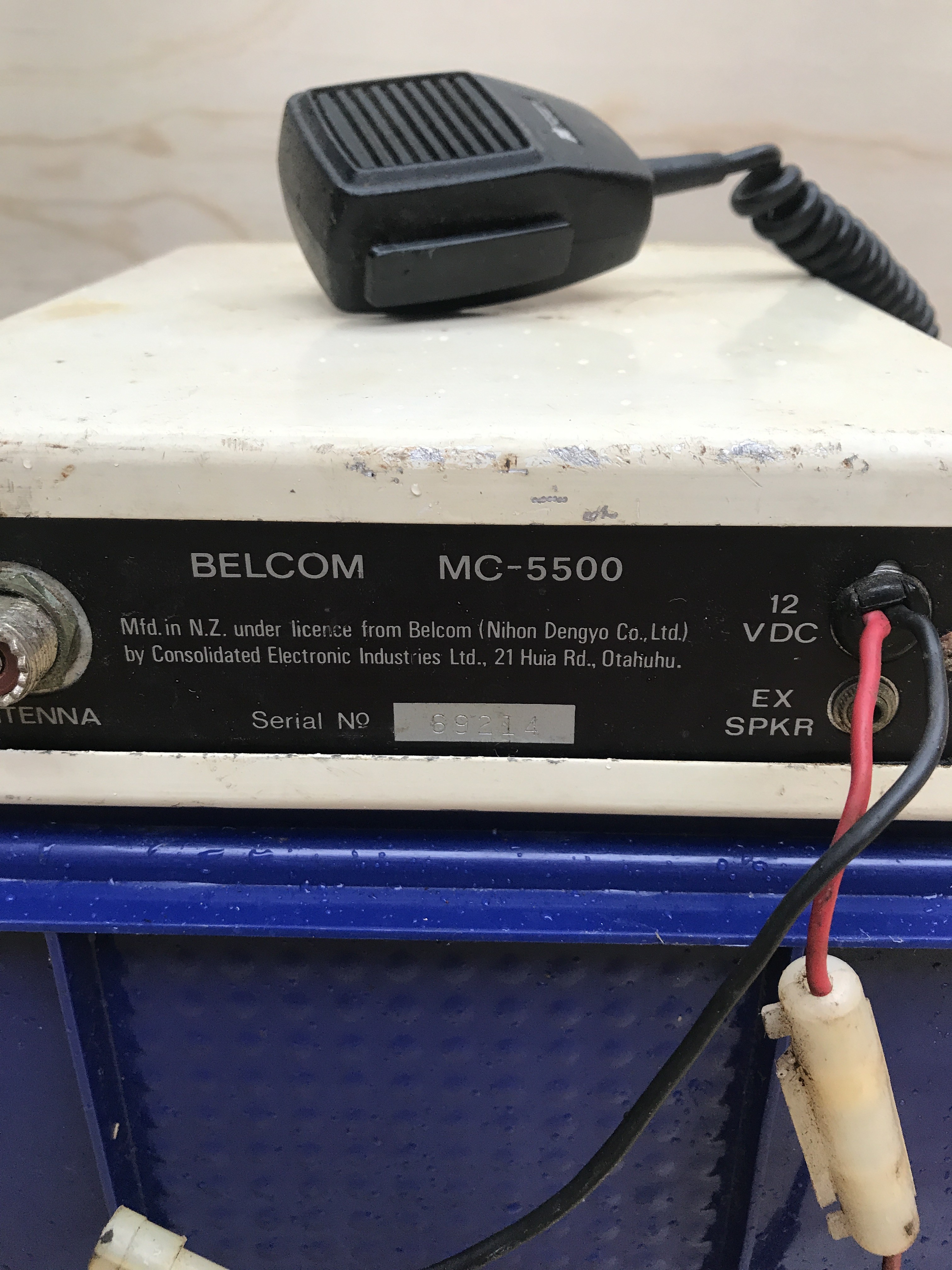 Belcom Marine Radio MC - 5500